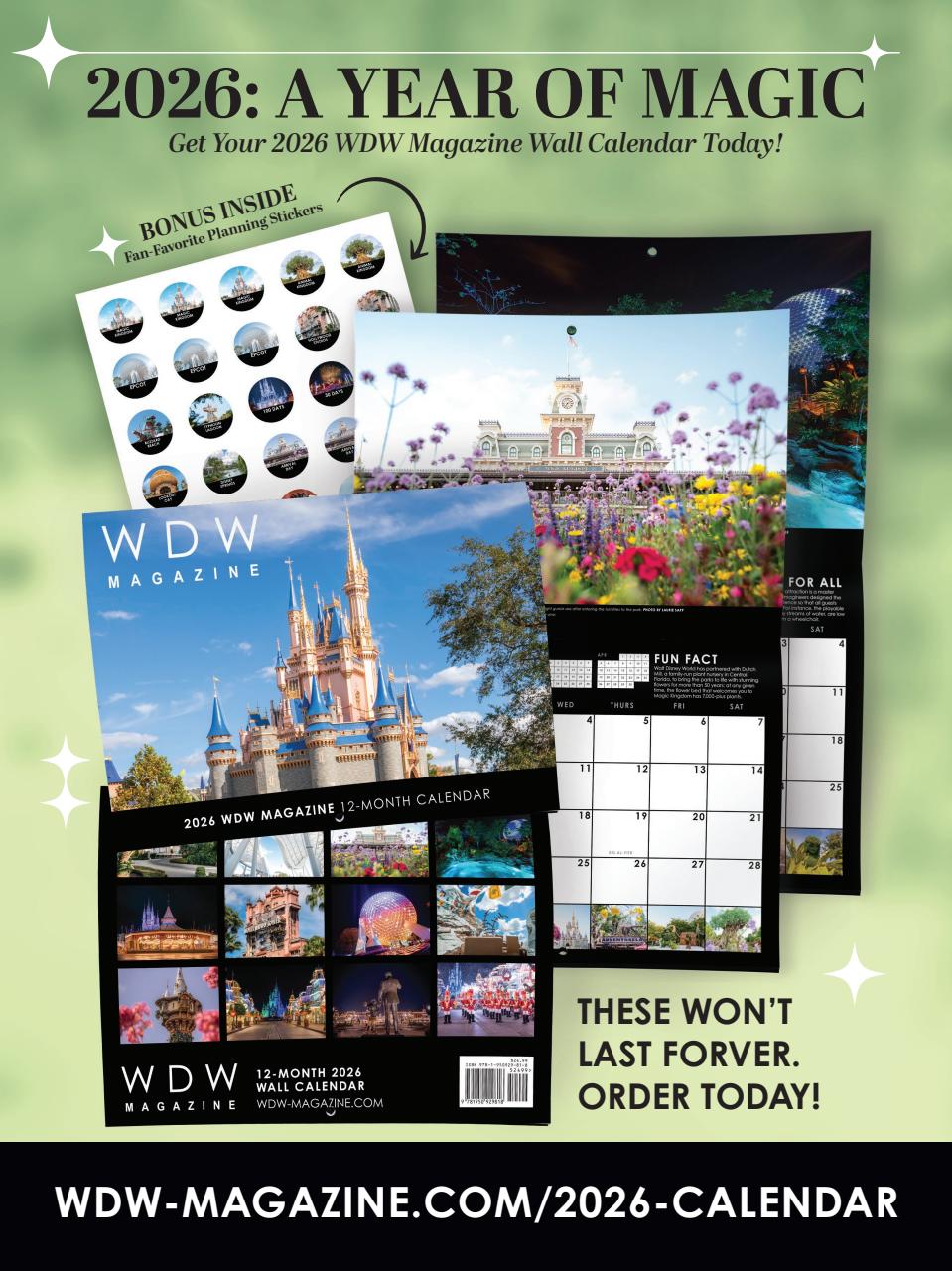 WDW Magazine Preview Pages
