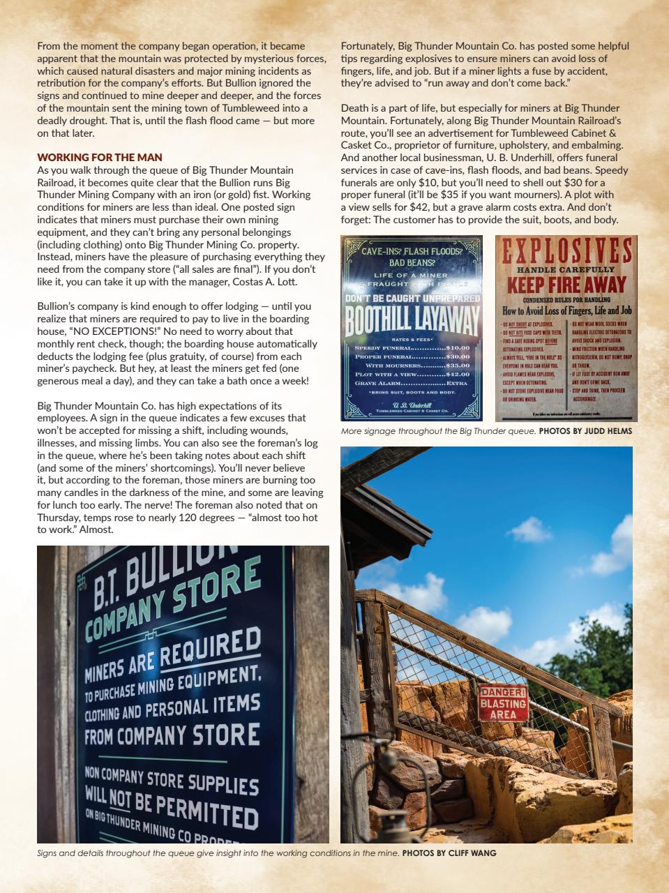 WDW Magazine Preview Pages