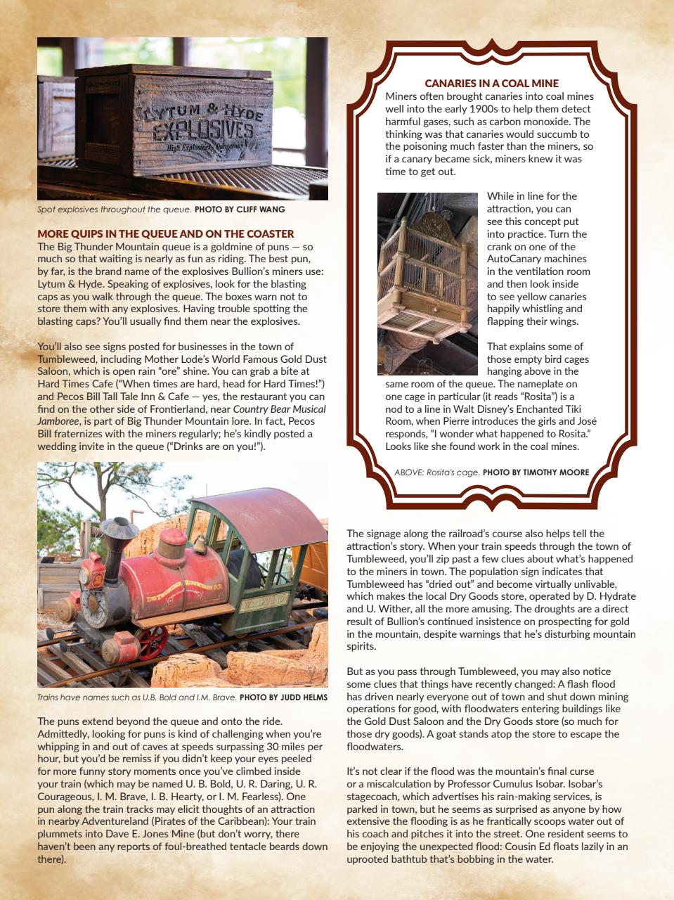 WDW Magazine Preview Pages