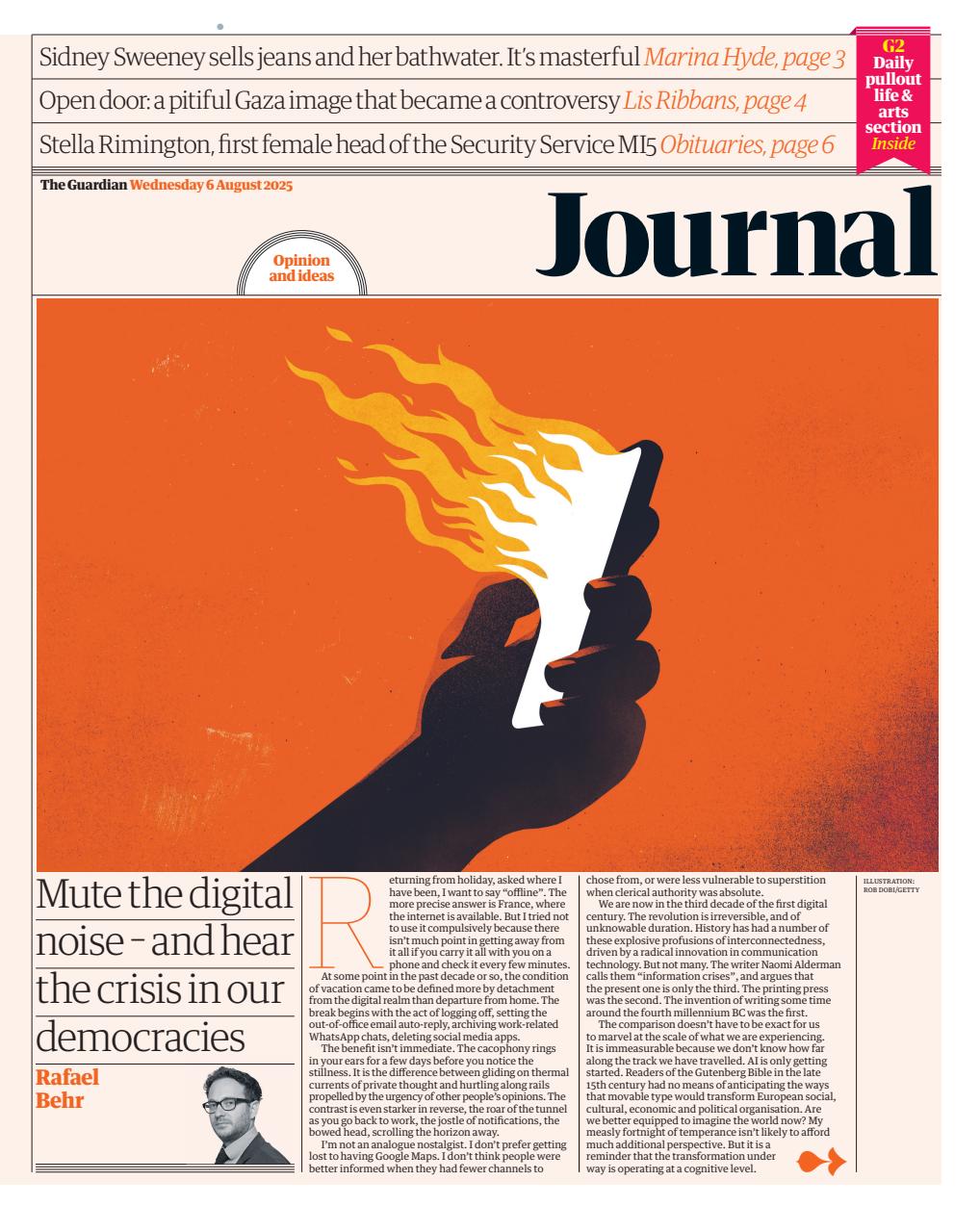 The Guardian Newspaper Preview Pages