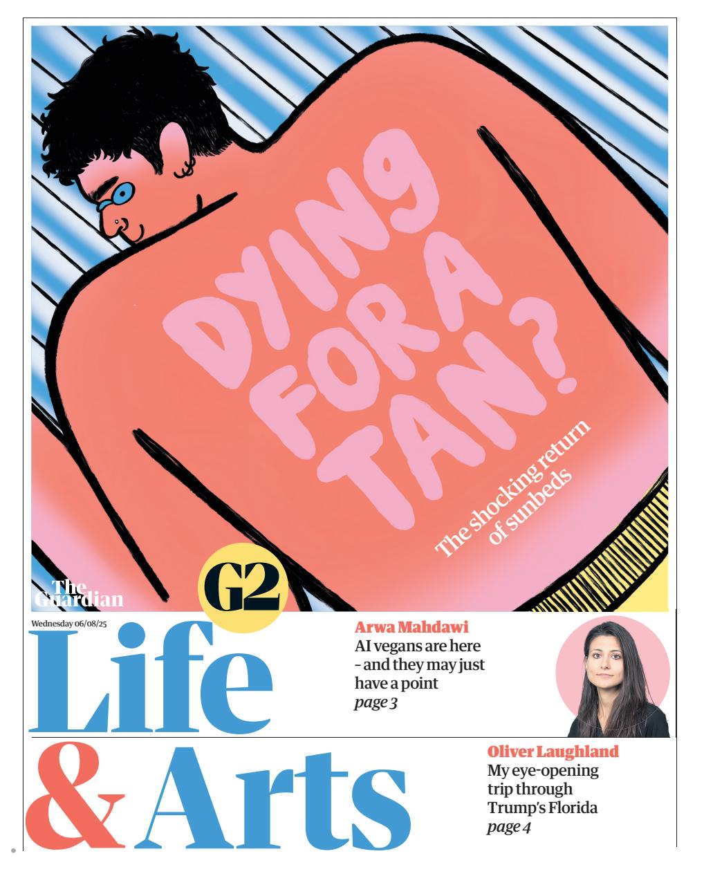 The Guardian Newspaper Preview Pages