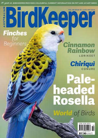 Australian Birdkeeper Magazine issue Volume 38 - issue 10