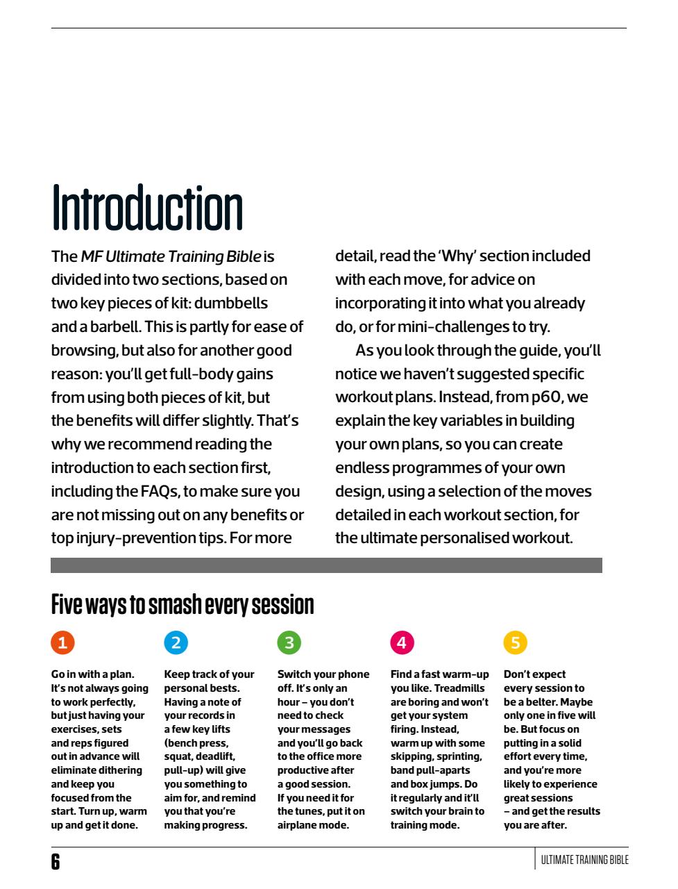 Men’s Fitness Guides Preview Pages