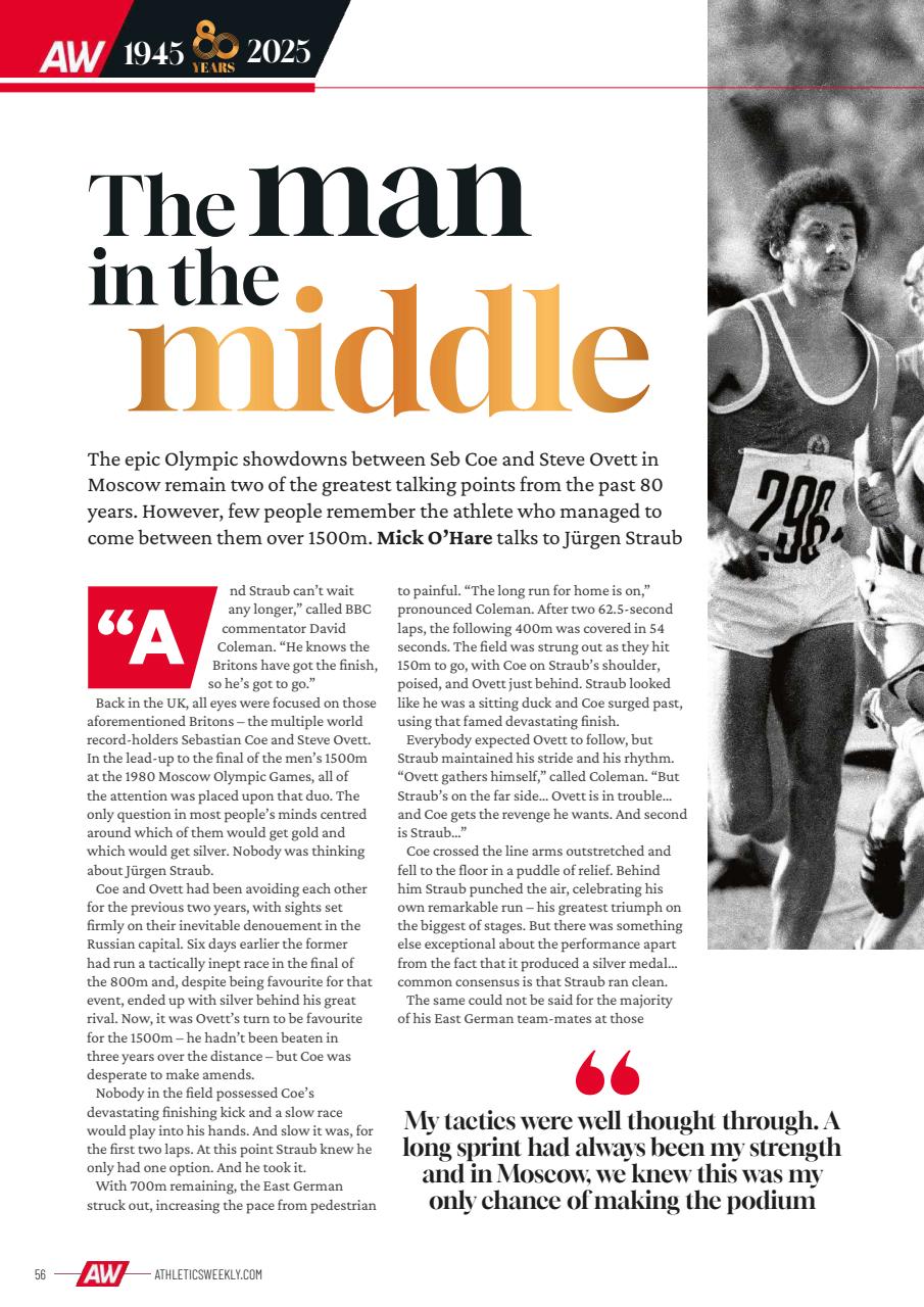 AW – Athletics Weekly Magazine Preview Pages