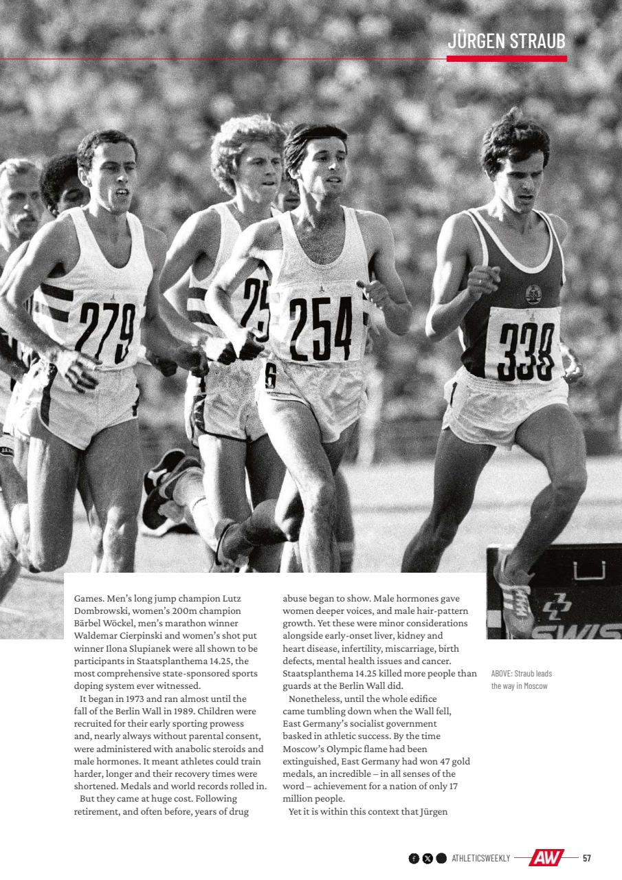AW – Athletics Weekly Magazine Preview Pages