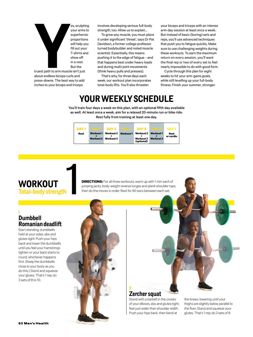 Men's Health Preview Pages