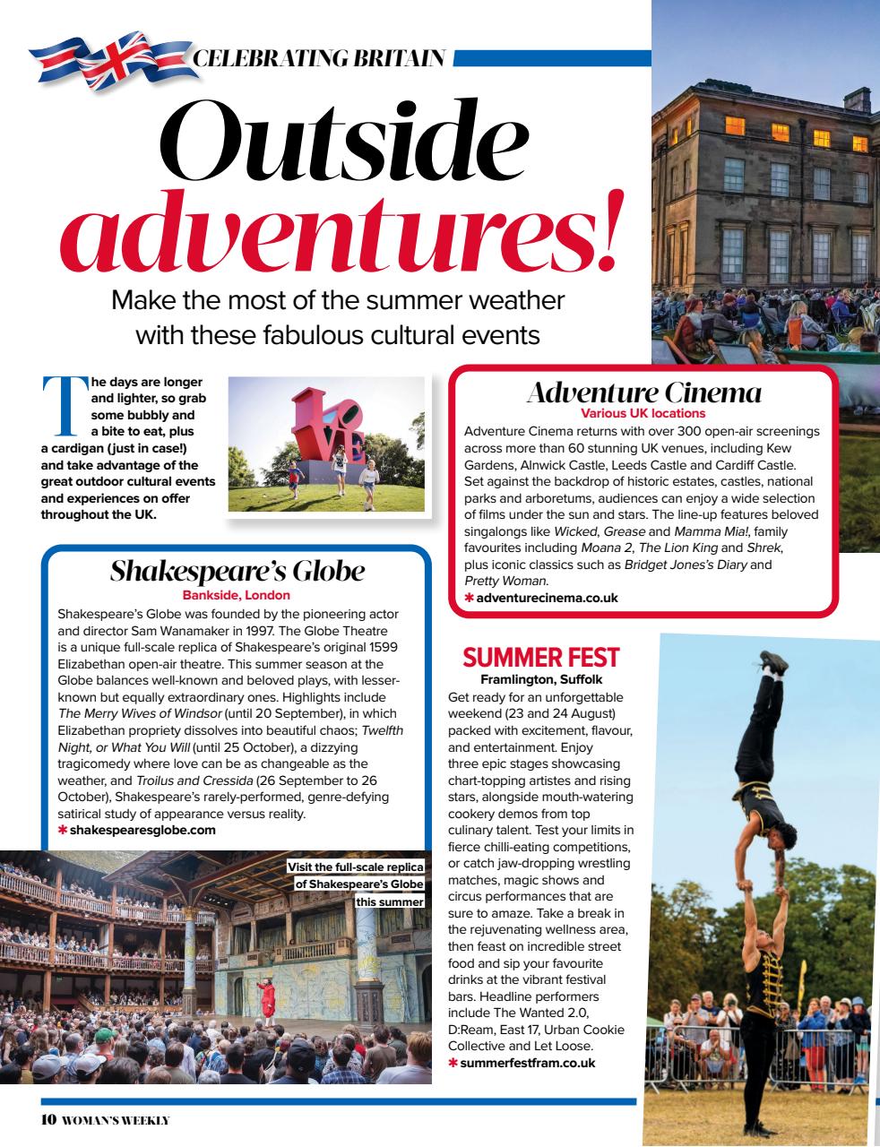 Woman's Weekly Preview Pages