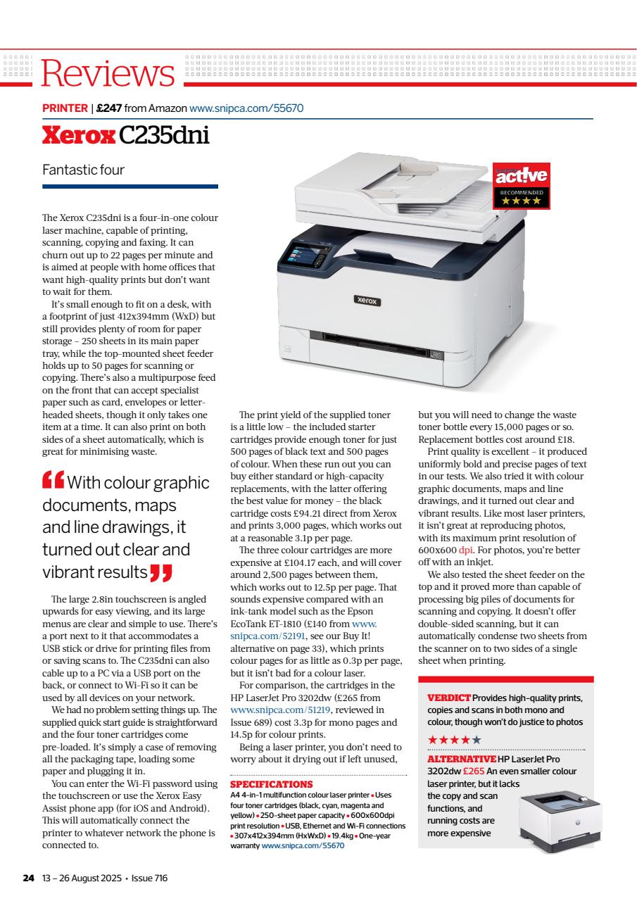 Computer Active Preview Pages