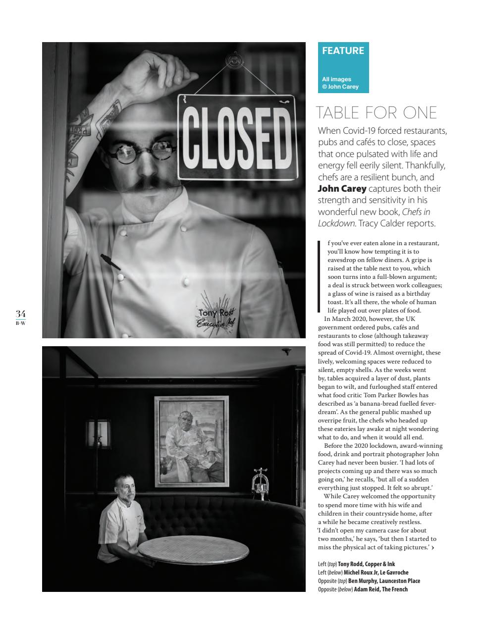 Black+White Photography Preview Pages