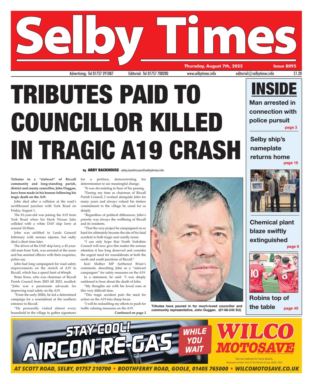 Selby Times Preview Pages