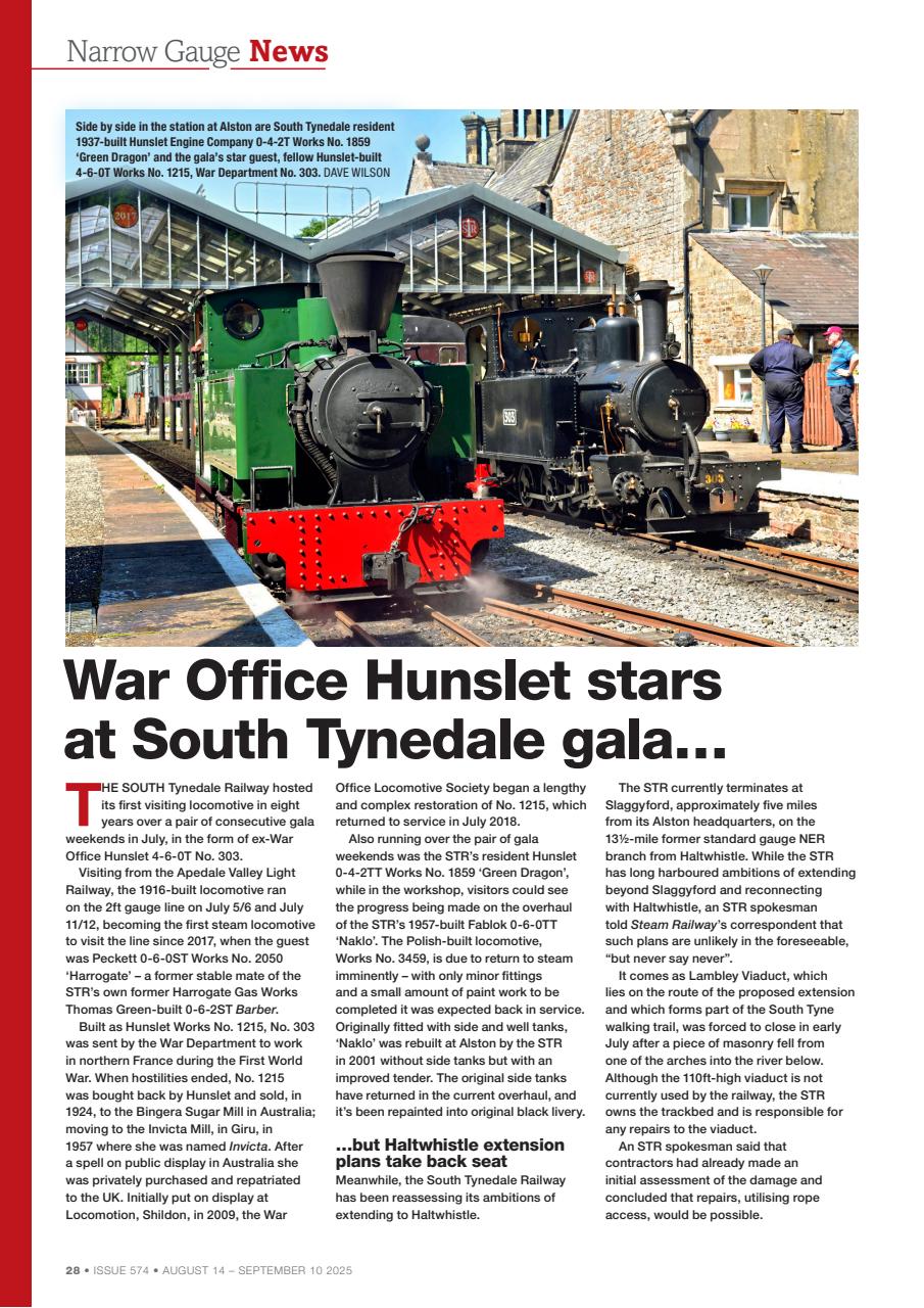 Steam Railway Preview Pages