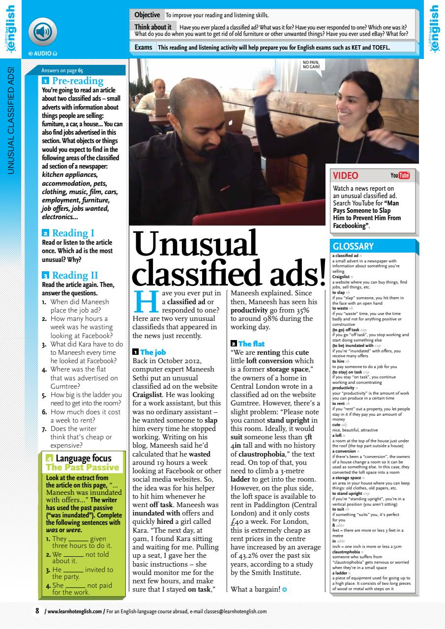 Learn Hot English Preview Pages