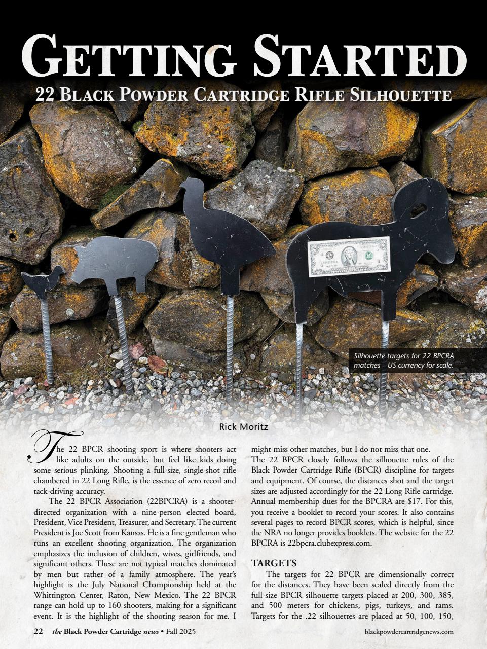Black Powder Cartridge News Preview Pages