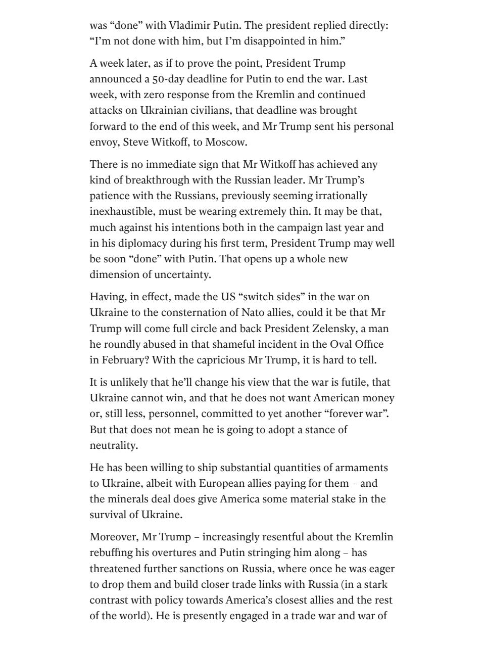 The Independent Daily Edition Newspaper Preview Pages
