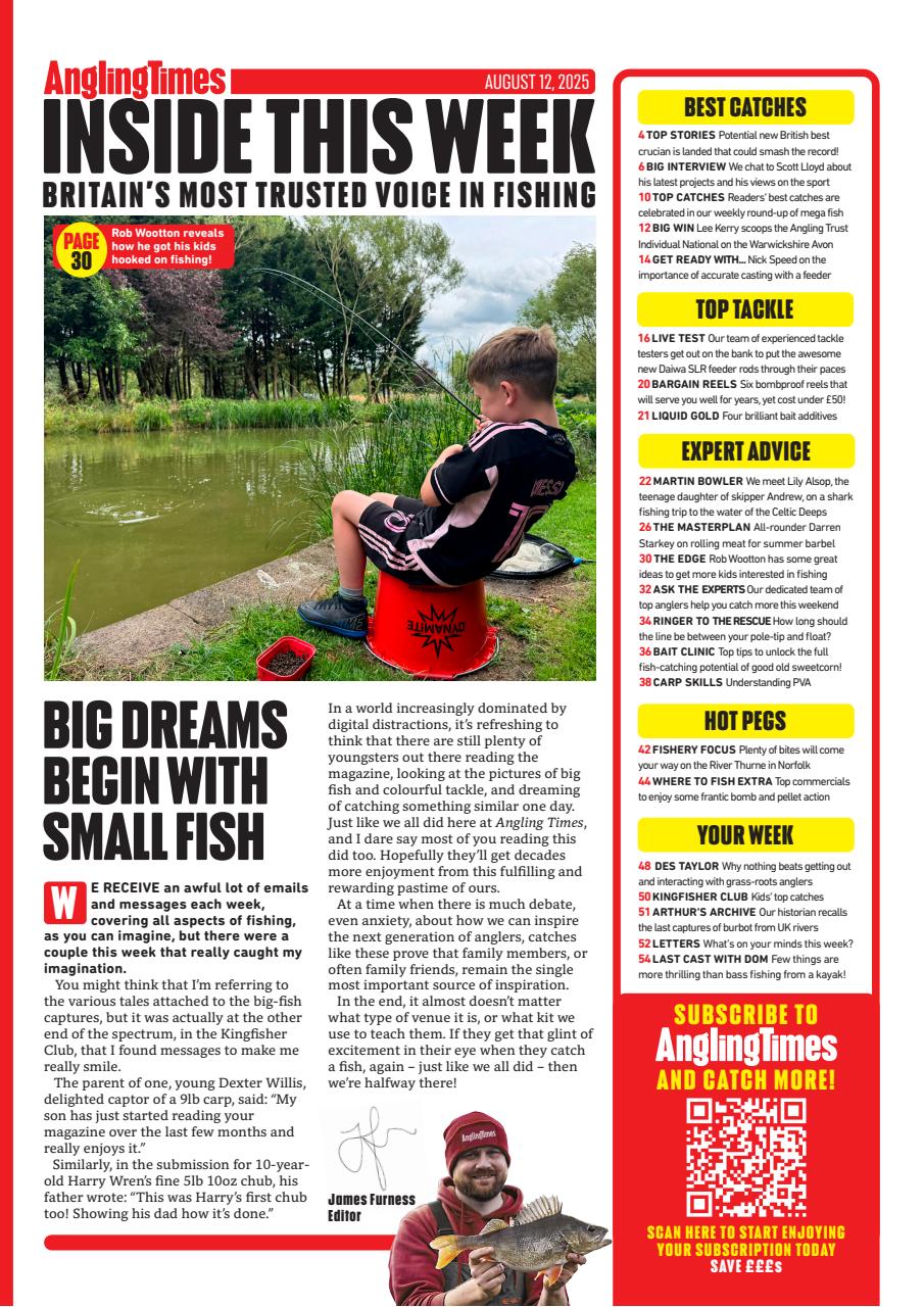 Angling Times Preview Pages