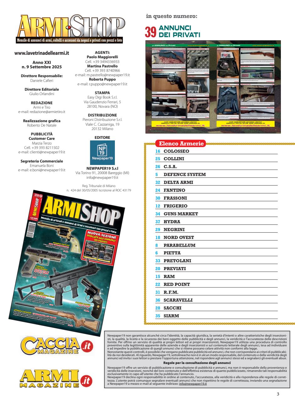 ARMI SHOP Preview Pages