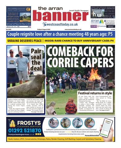 Arran Banner issue Friday, August 08, 2025