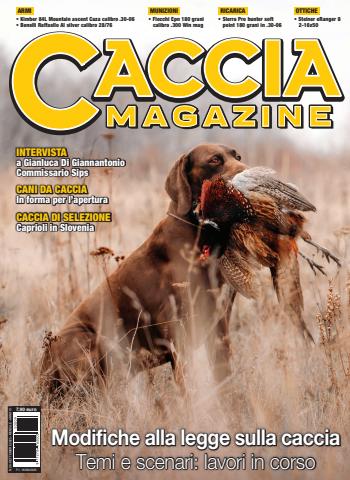 Caccia Magazine issue Settembre 2025