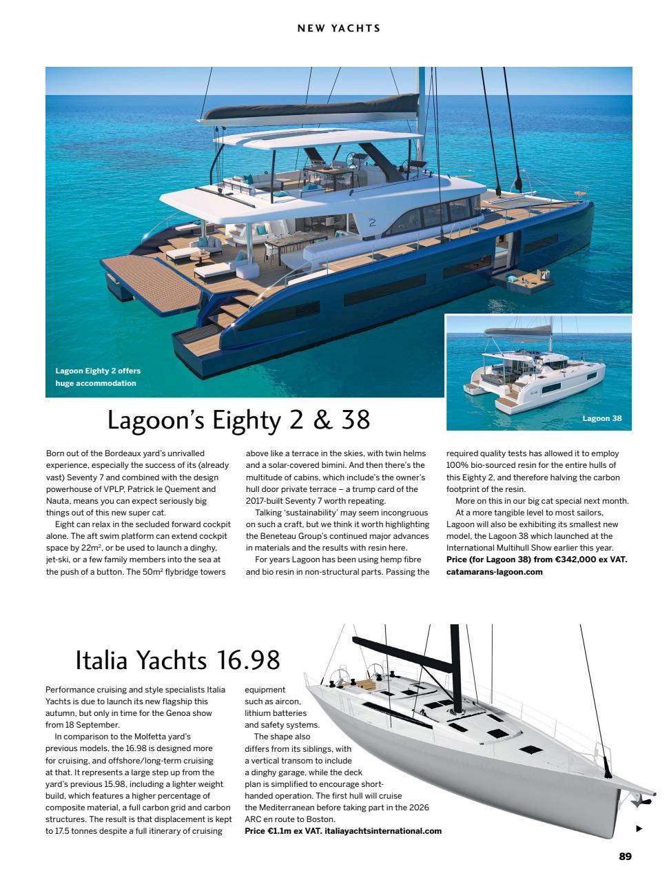Yachting World Preview Pages