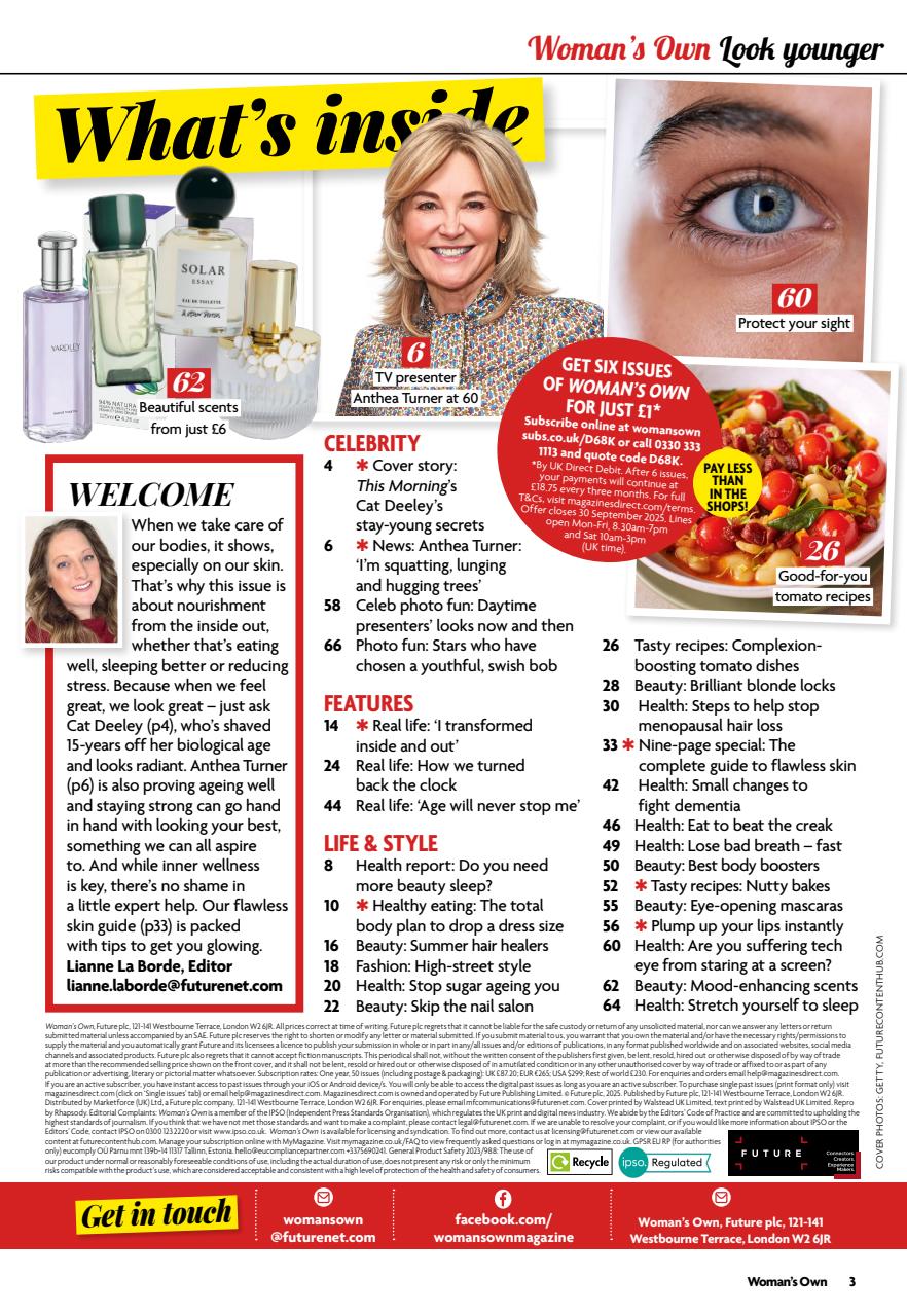 Woman's Own Lifestyle Special Preview Pages