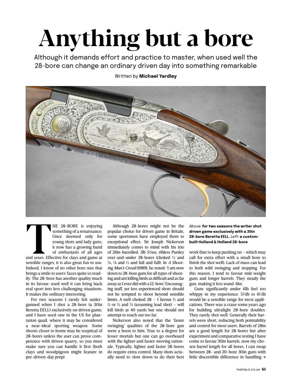 The Field Preview Pages