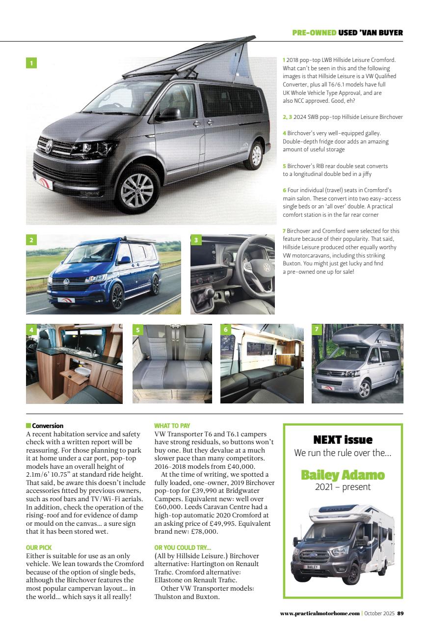 Practical Motorhome Preview Pages