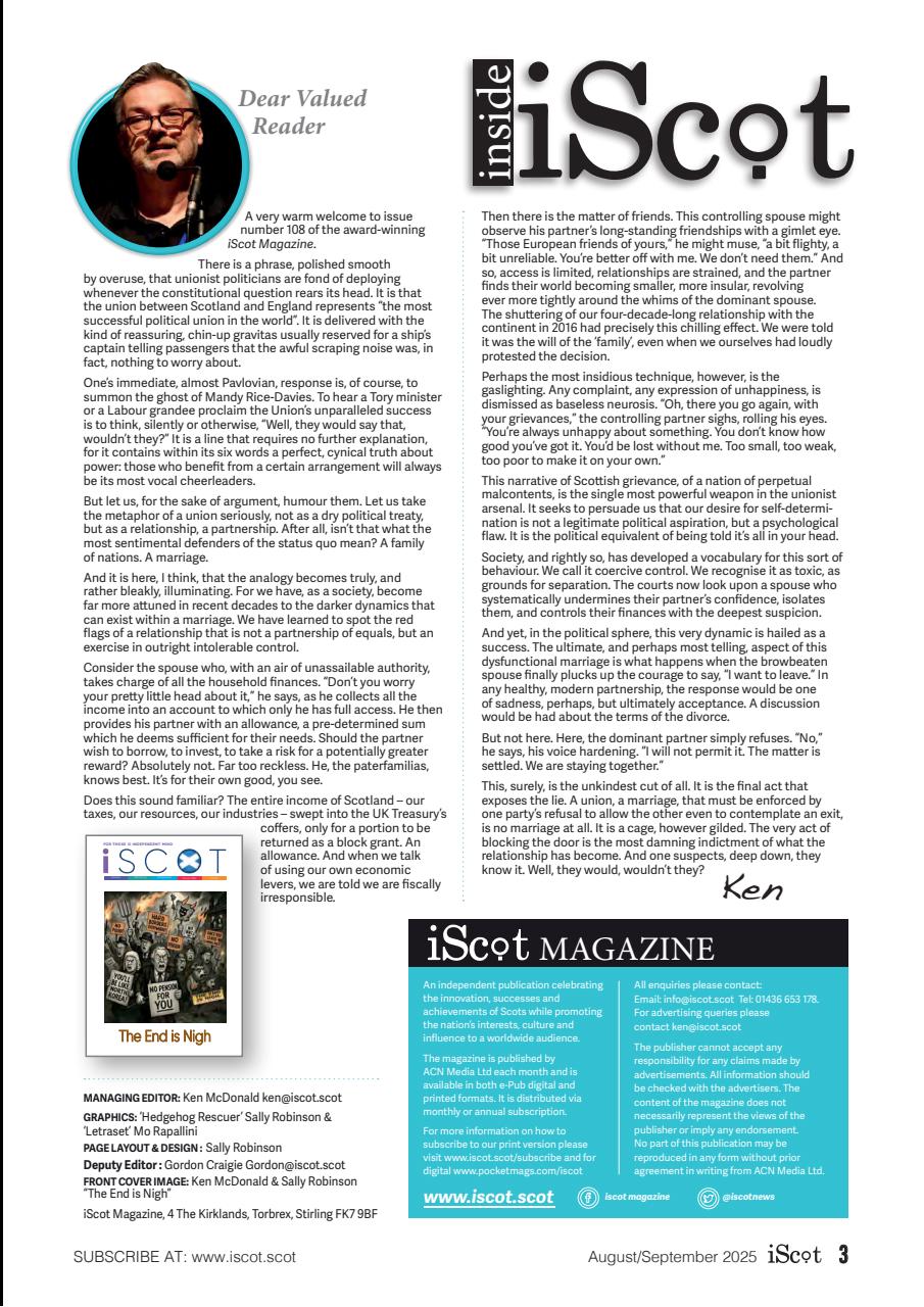 iScot Magazine Preview Pages
