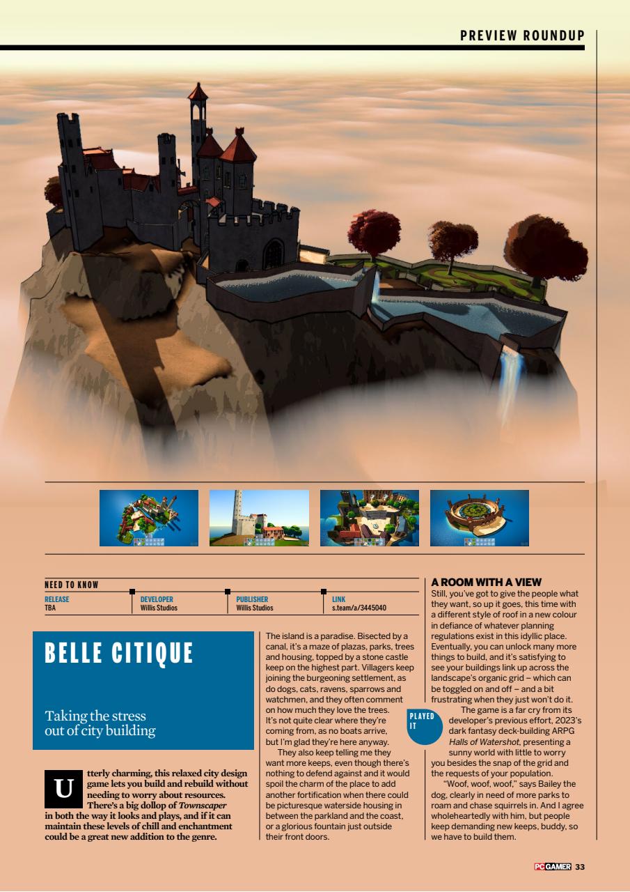 PC Gamer (UK Edition) Preview Pages