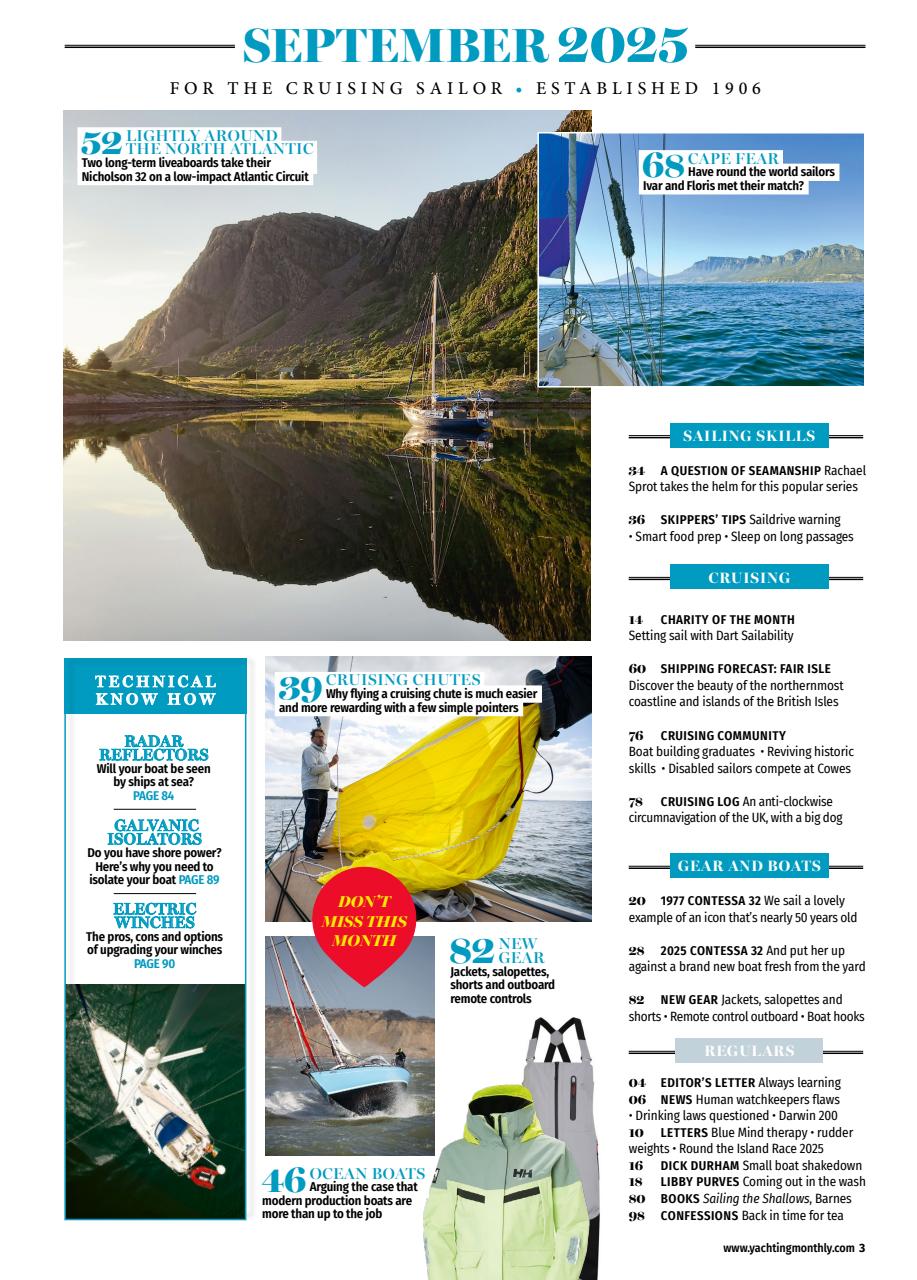 Yachting Monthly Preview Pages