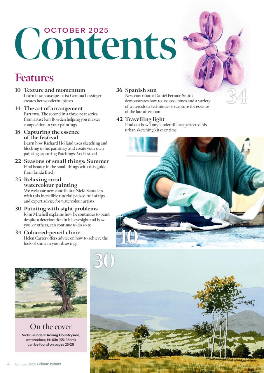 Leisure Painter & The Artist Preview Pages