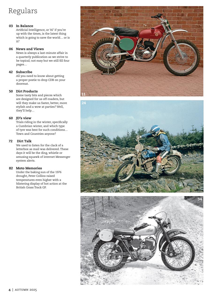 Classic Dirt Bike Preview Pages