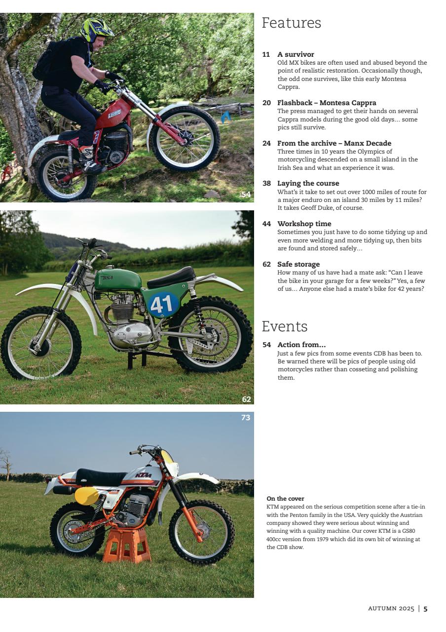 Classic Dirt Bike Preview Pages