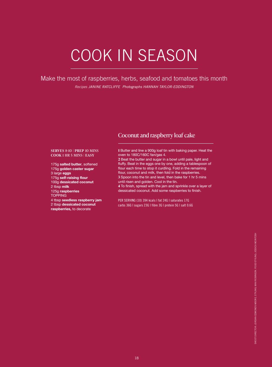 Olive Magazine Preview Pages