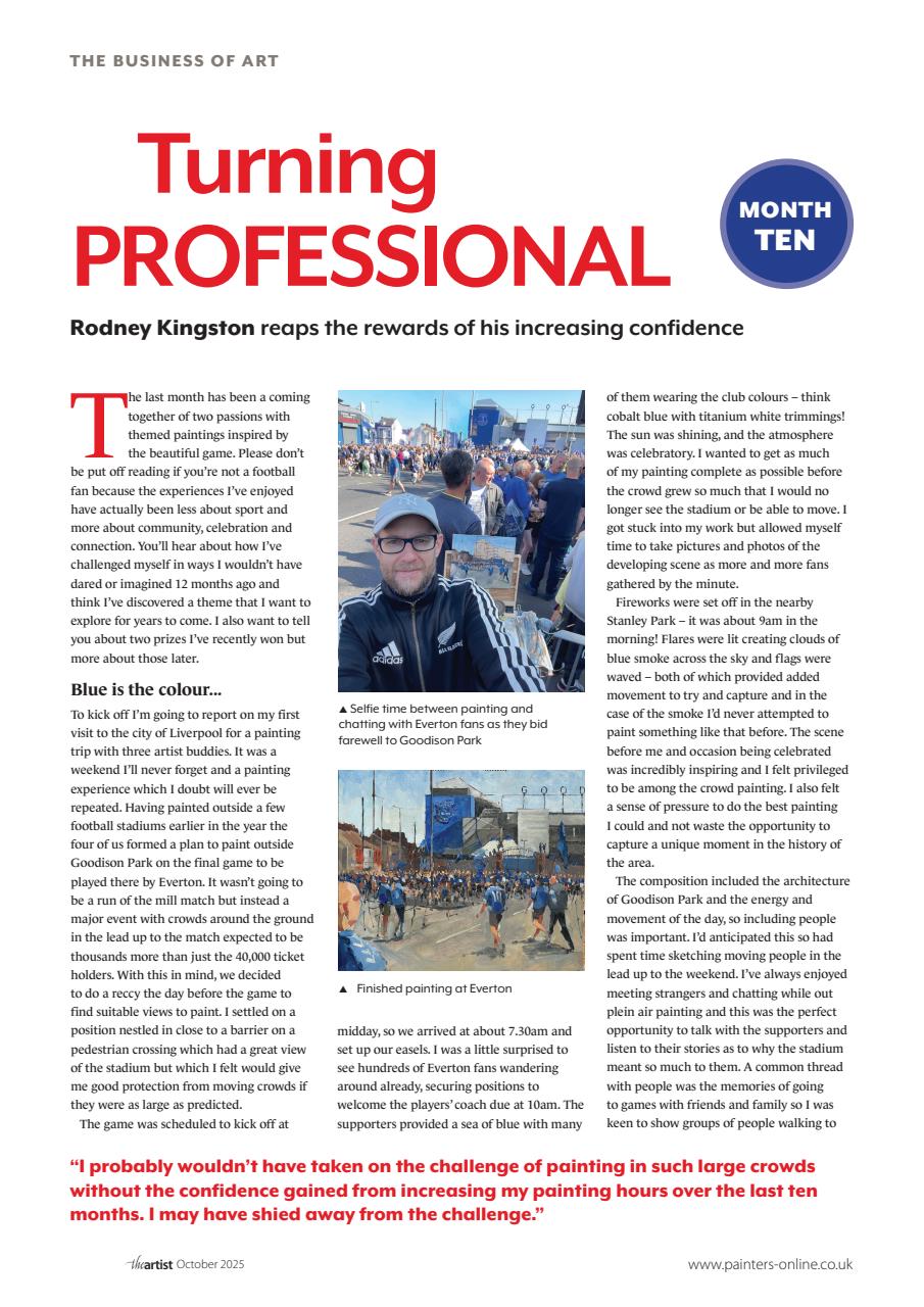 The Artist Preview Pages