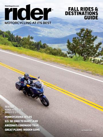 Rider Magazine issue September 2025