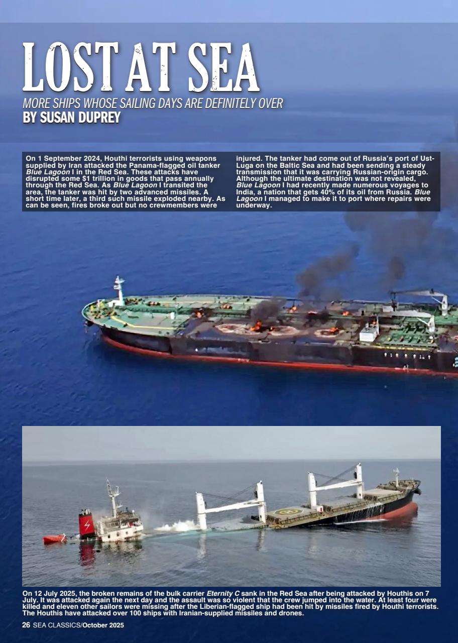 Sea Classics - Where History Sets Sail Preview Pages