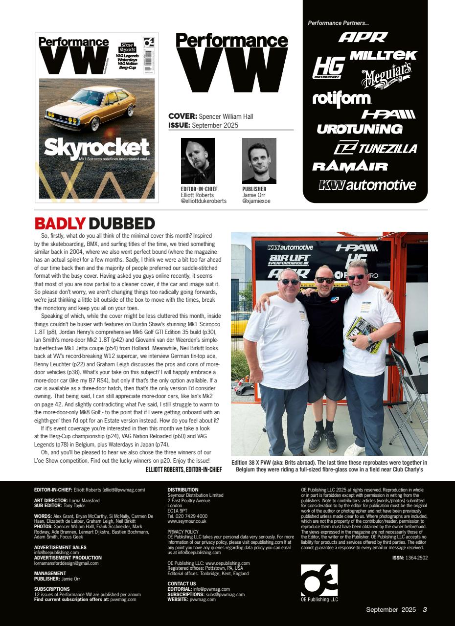 Performance VW Preview Pages