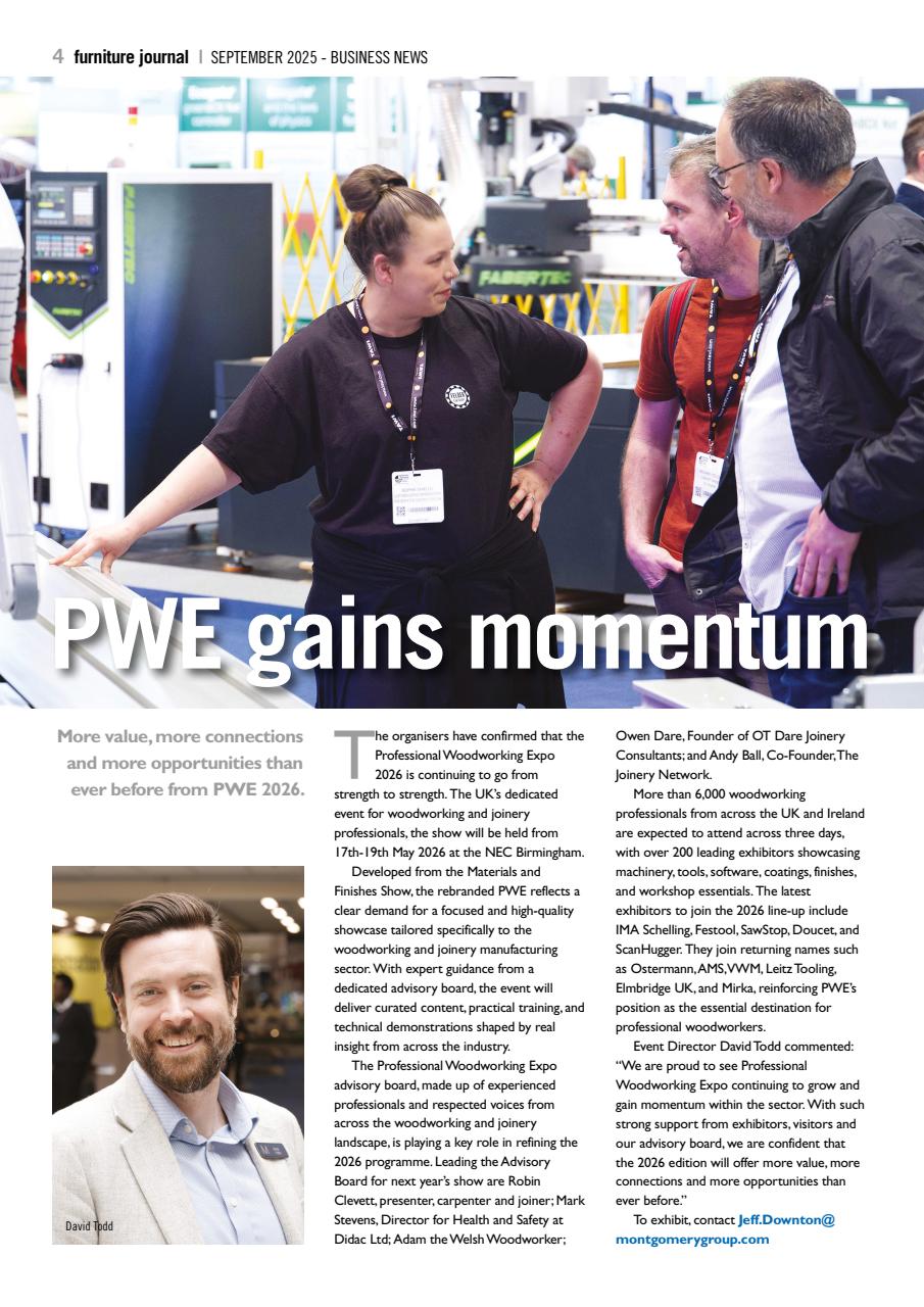 Furniture Journal Magazine Preview Pages