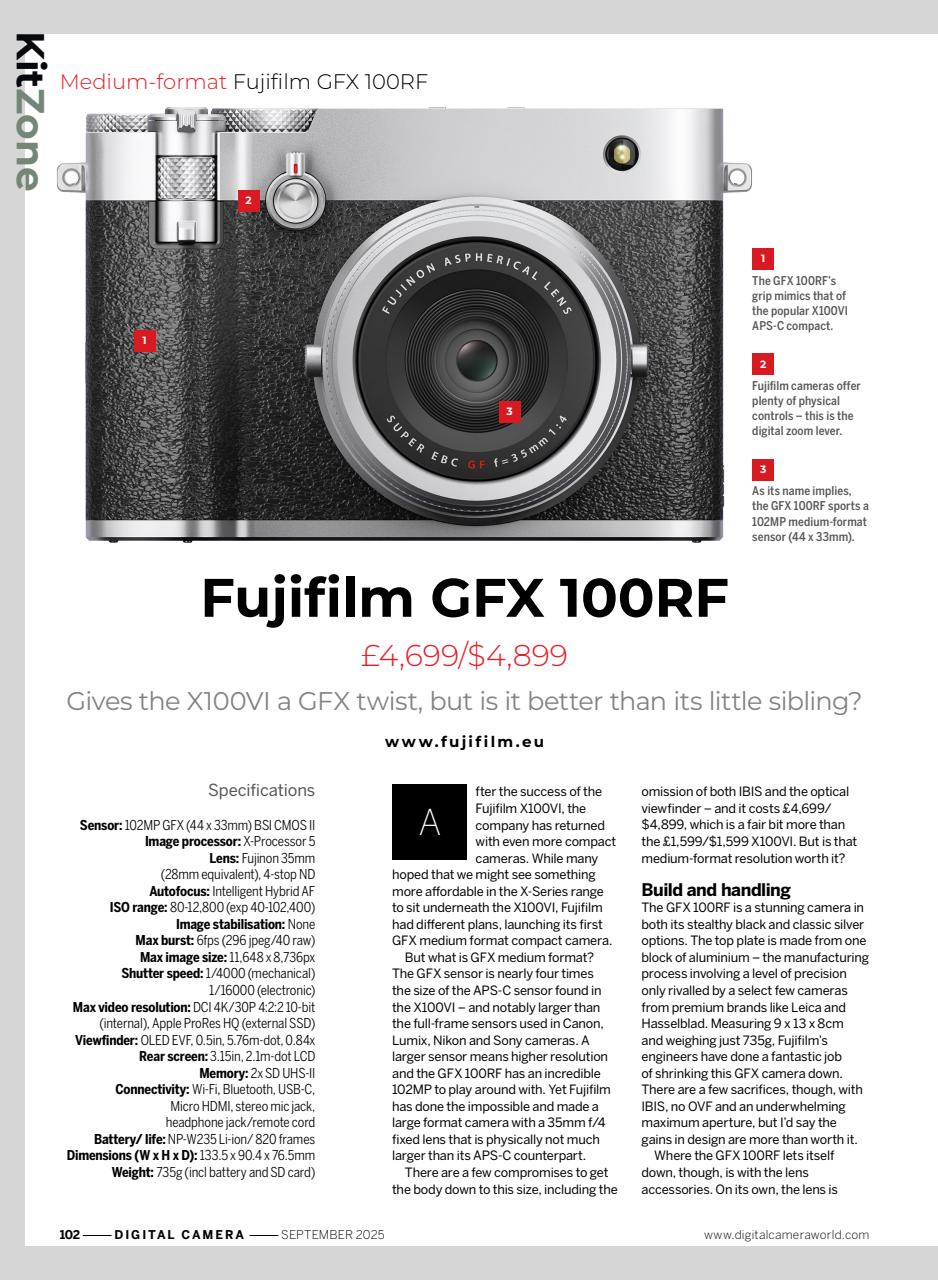 Digital Camera Magazine Preview Pages