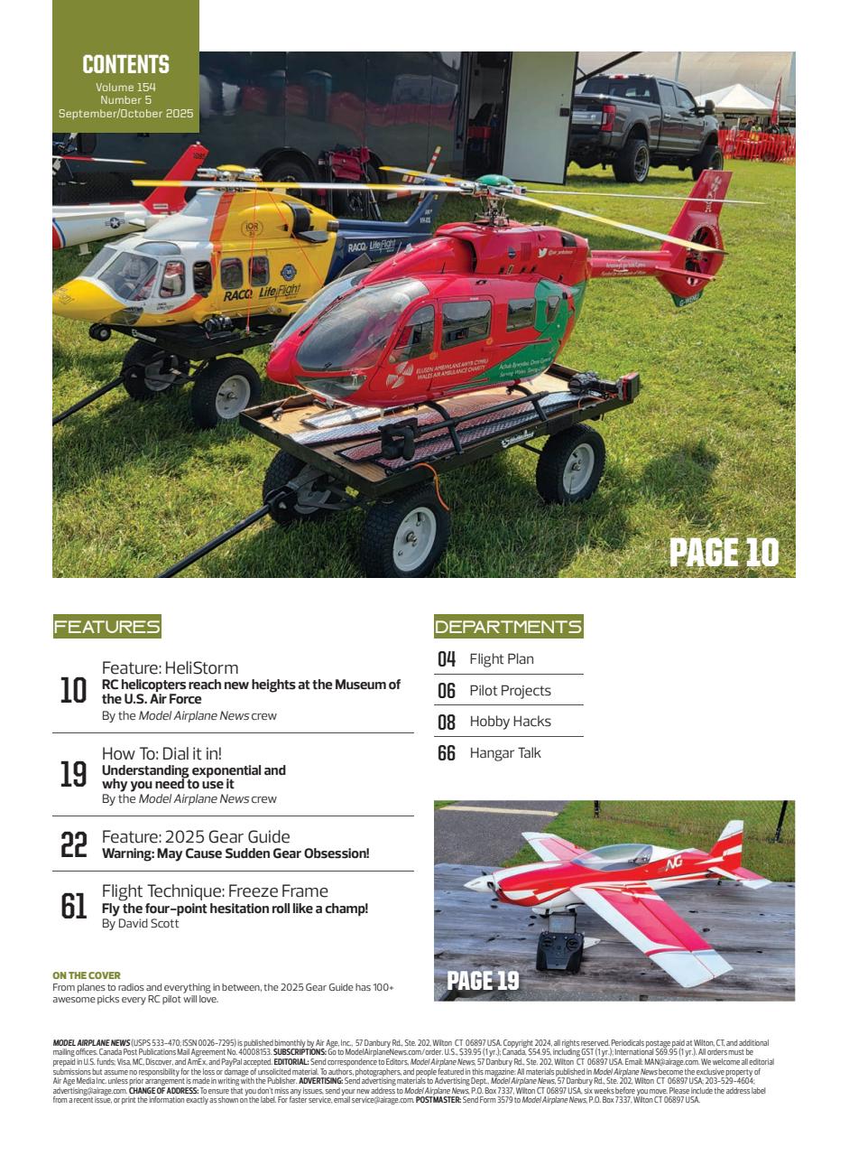 Model Airplane News Preview Pages