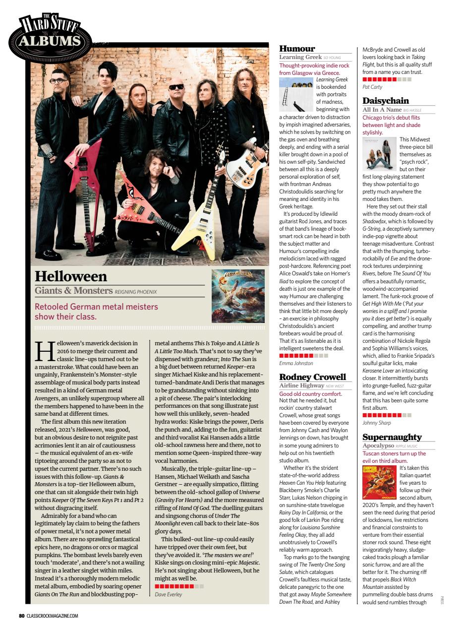 Classic Rock Preview Pages