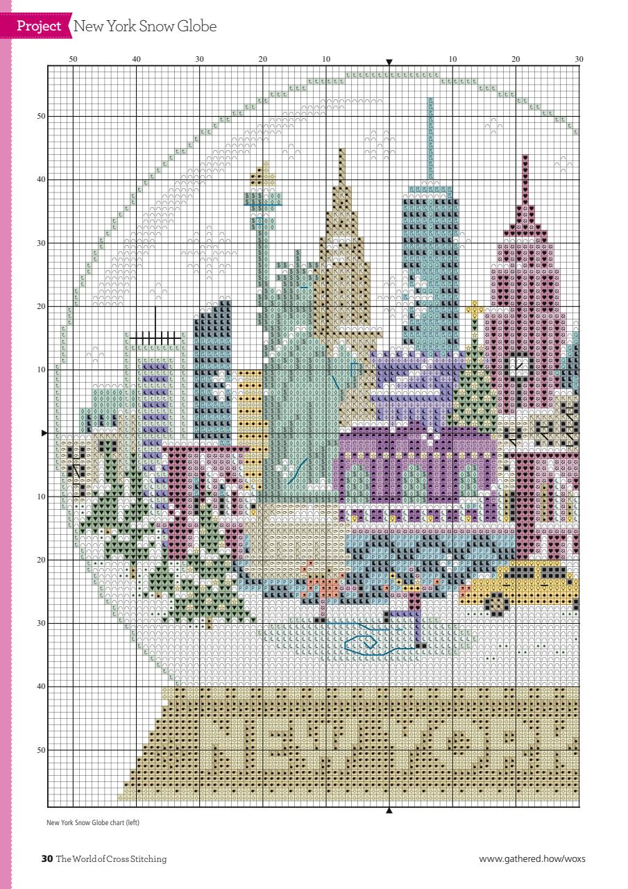 The World of Cross Stitching Preview Pages