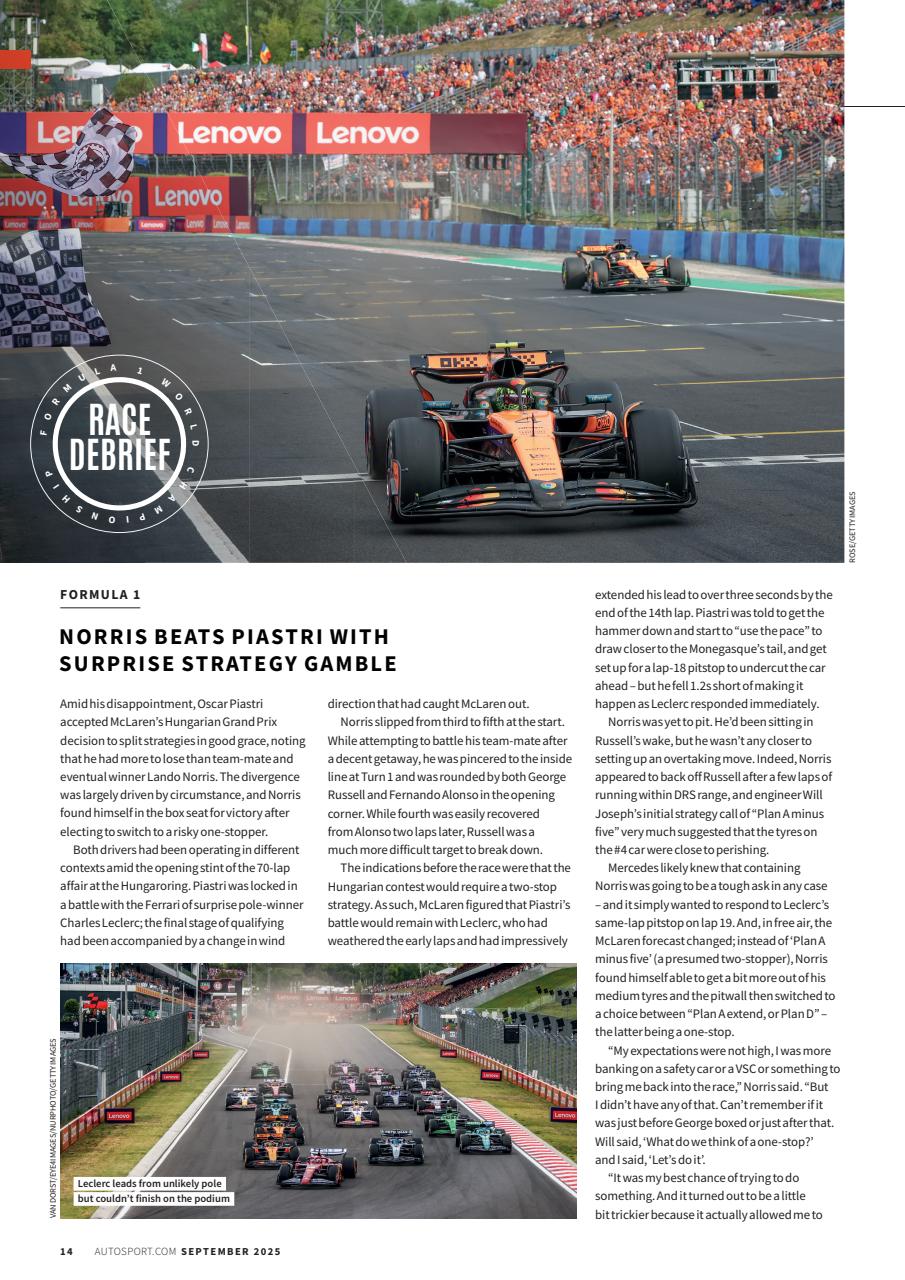 Autosport Preview Pages