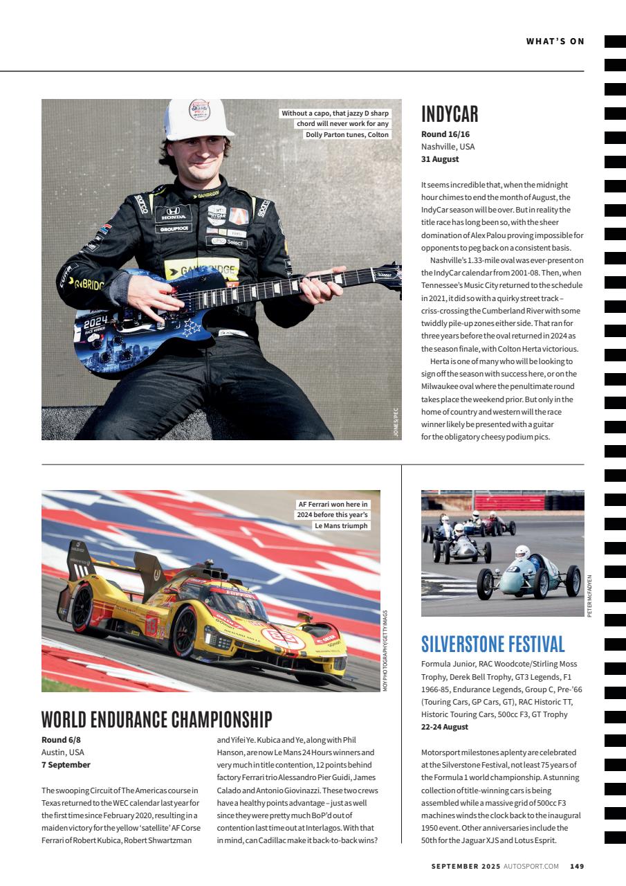 Autosport Preview Pages