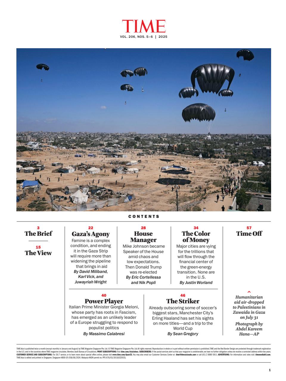 TIME Magazine Asia Preview Pages