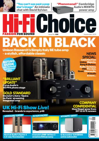 Hi-Fi Choice issue September 2025