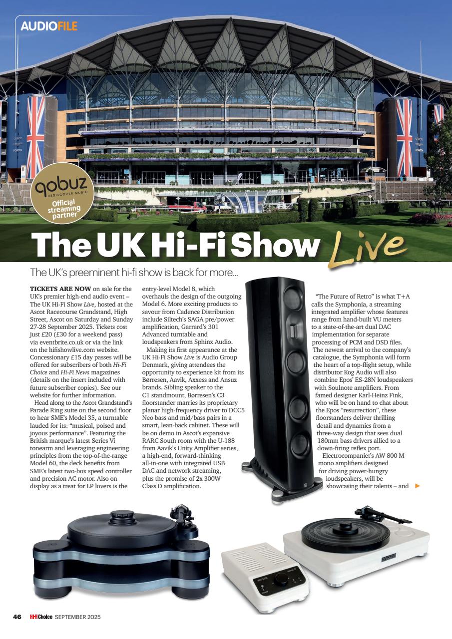 Hi-Fi Choice Preview Pages
