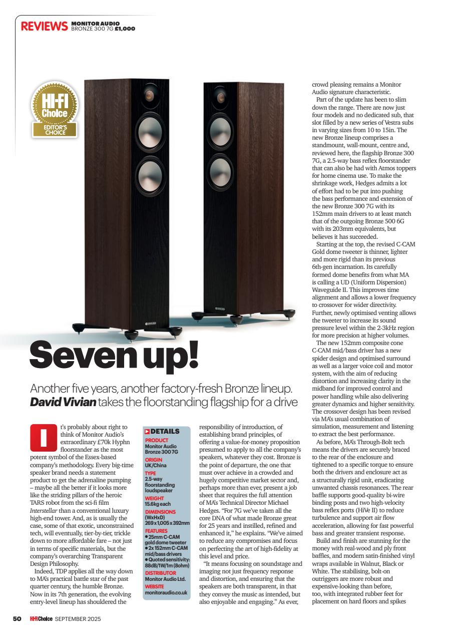 Hi-Fi Choice Preview Pages