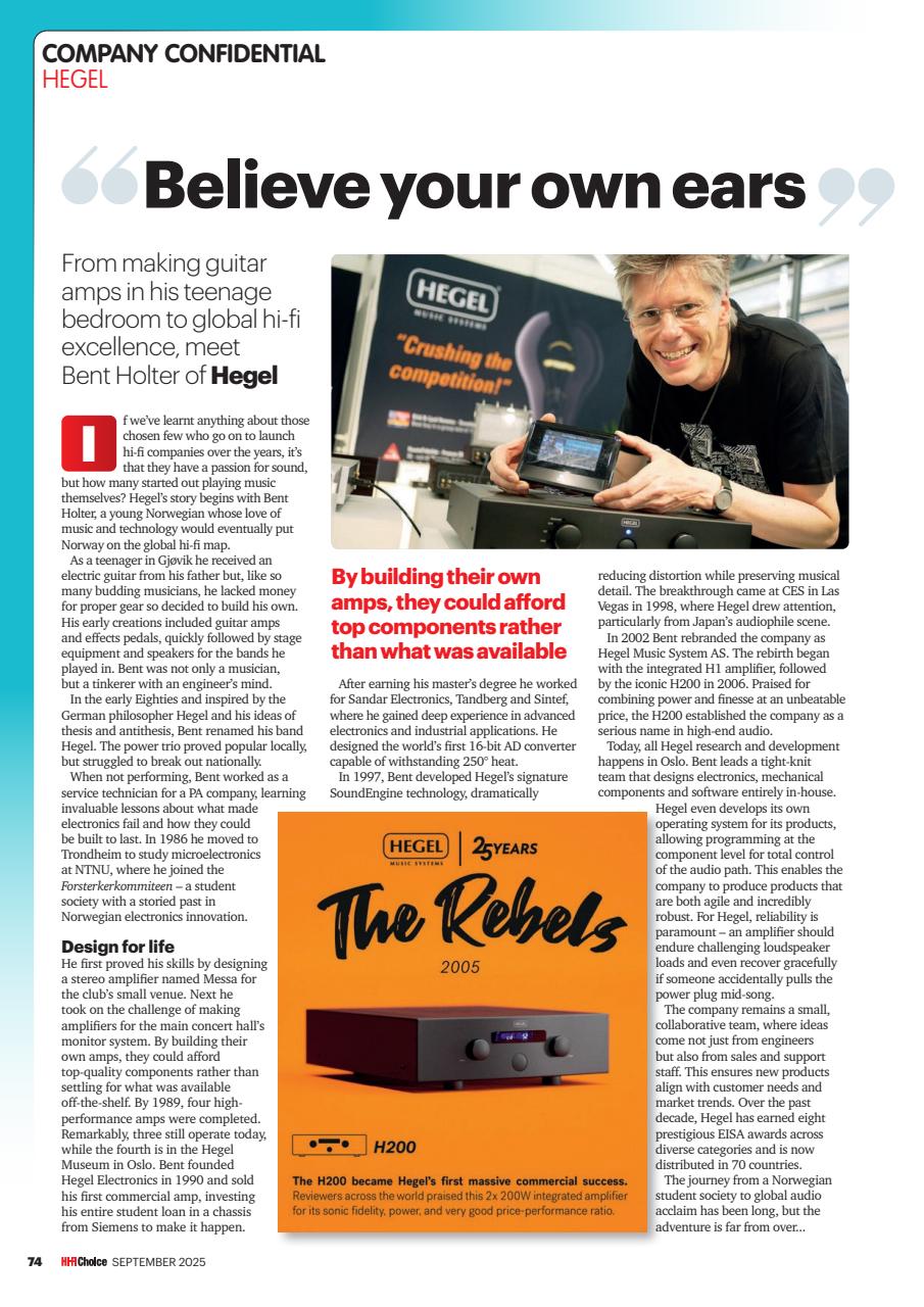 Hi-Fi Choice Preview Pages