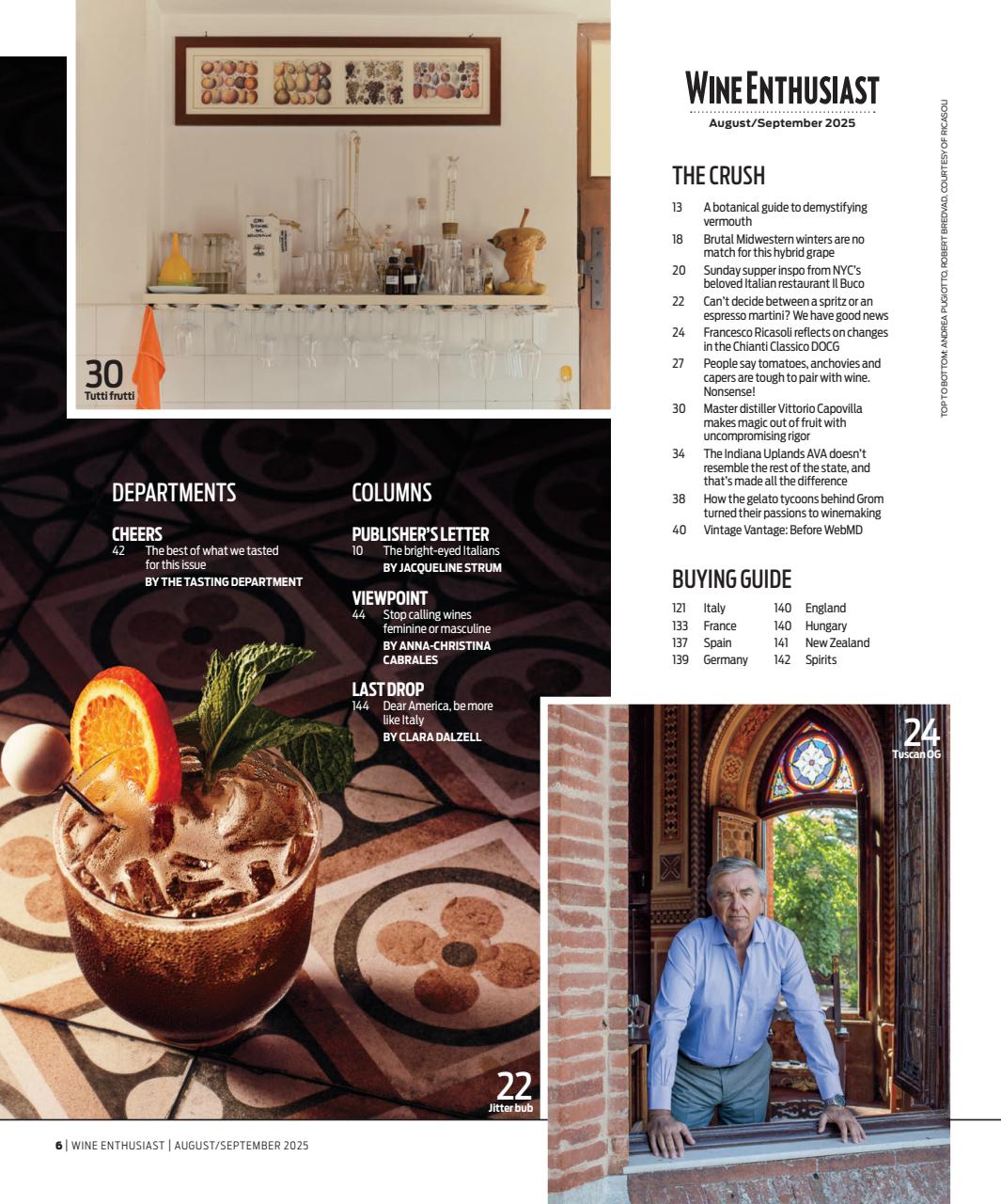 Wine Enthusiast Preview Pages